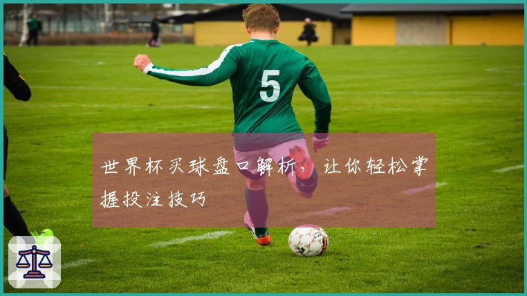 世界杯买球盘口解析，让你轻松掌握投注技巧